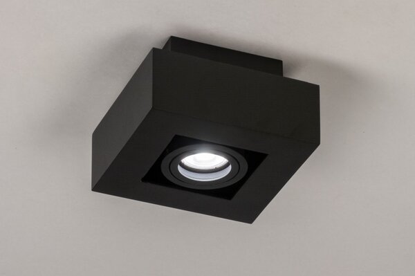 Stropní stmívatelné LED svítidlo do kuchyně Rivolli Black 1 (LMD)