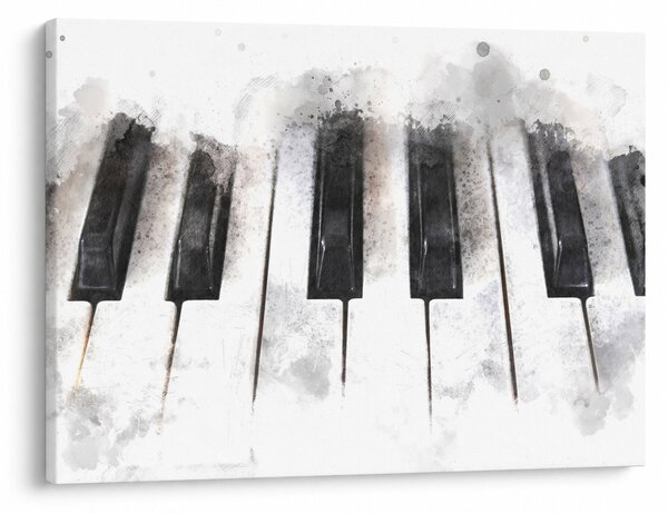 Obraz - Piano, aquarel (70x50 cm)