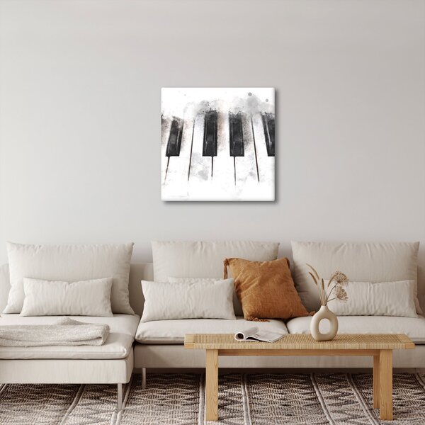 Obraz - Piano, aquarel (30x30 cm)