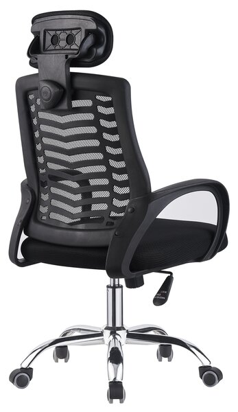 Ergonomická kancelářská židle VAREN - černá síťovina