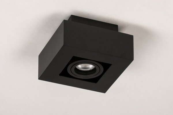 Stropní stmívatelné LED svítidlo do kuchyně Rivolli Black 1 (LMD)