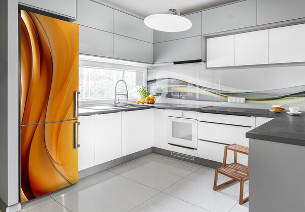 Nálepka fototapeta lednička Abstraktní vlna FridgeStick-70x190-f-145325104