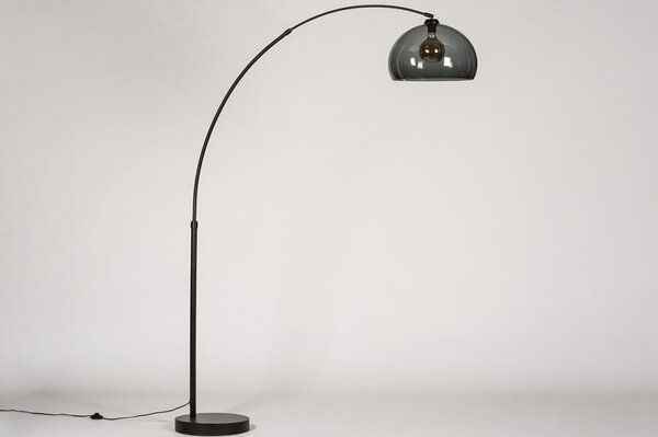 Stojací oblouková lampa Adamo Deep Grey Smoke (LMD)