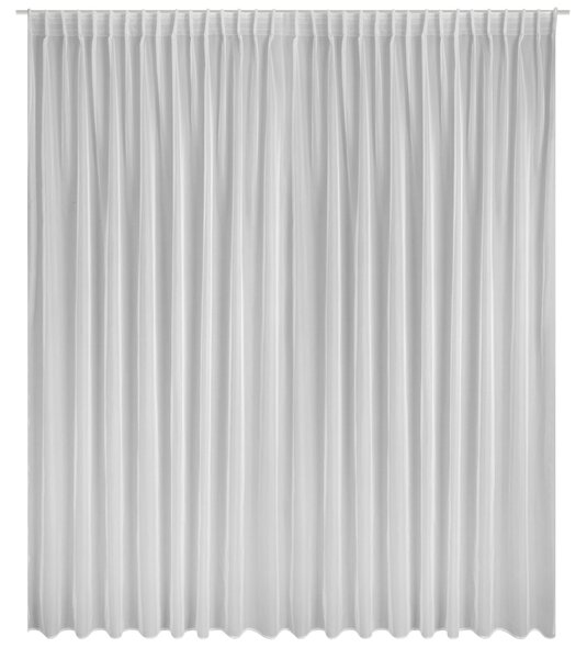 ZÁCLONA NA PÁSCE SIMONE 400X300 CM BÍLÁ