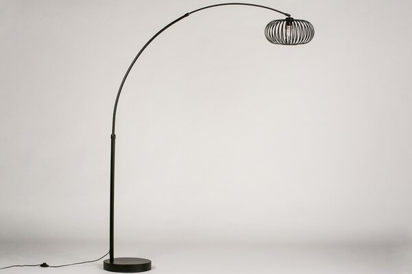 Stojací oblouková lampa Mayor Nero Opinion (LMD)