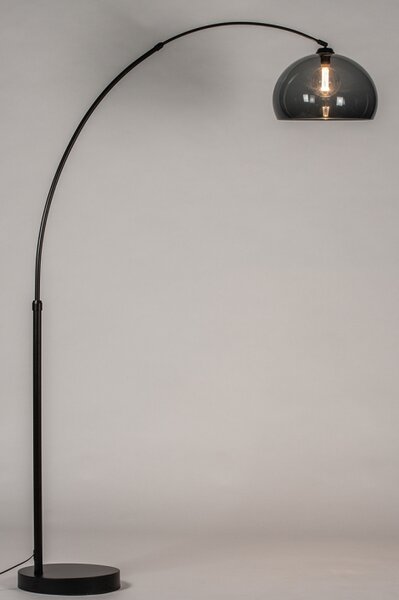 Stojací oblouková lampa Adamo Deep Grey Smoke (LMD)