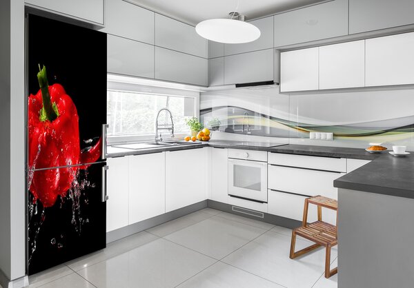 Nálepka na ledničku samolepící Dvě papriky FridgeStick-70x190-f-14662638