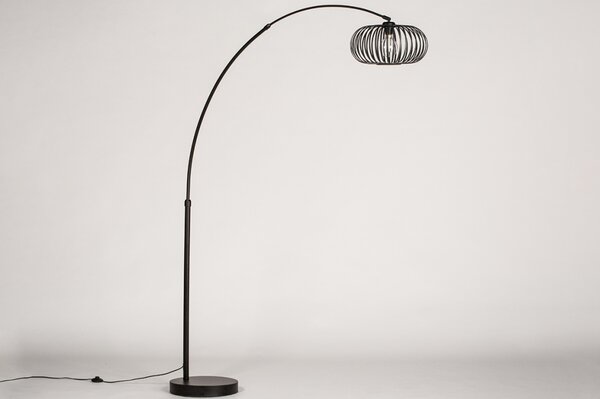 Stojací oblouková lampa Mayor Nero Opinion (LMD)