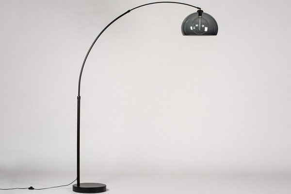 Stojací oblouková lampa Adamo Deep Grey Smoke (LMD)
