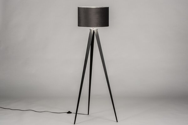 Stojací lampa Ciatti Black and Silver (LMD)
