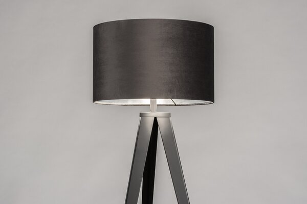 Stojací lampa Ciatti Black and Silver (LMD)
