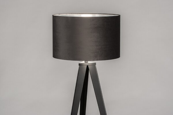 Stojací lampa Ciatti Black and Silver (LMD)