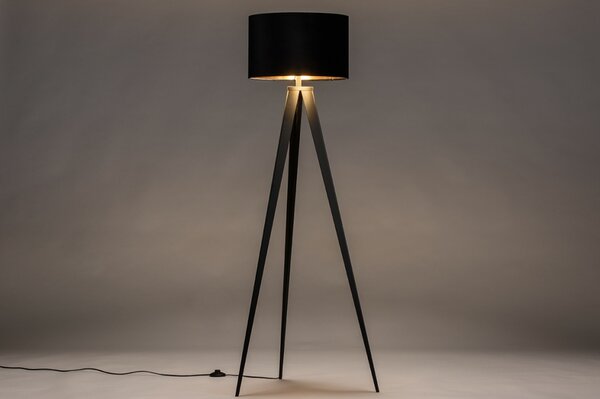 Stojací lampa Ciatti Black and Gold (LMD)