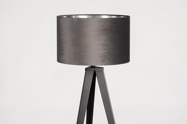 Stojací lampa Ciatti Black and Silver (LMD)