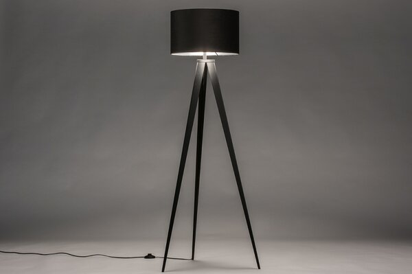 Stojací lampa Ciatti Black and Silver (LMD)