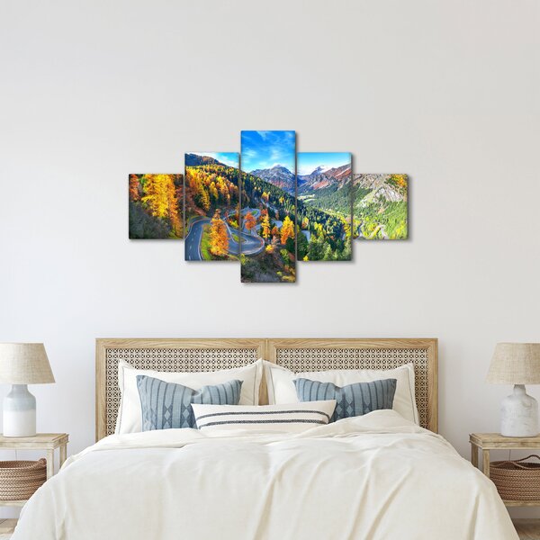 Obraz - Malojský průsmyk (125x70 cm)