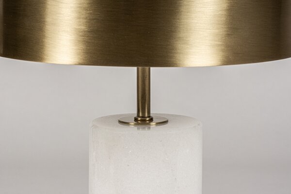Stolní lampa Morph White Marmor Gold (LMD)
