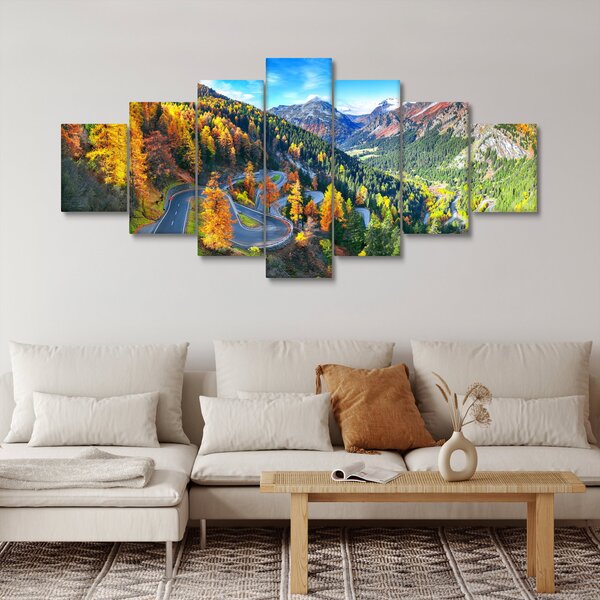 Obraz - Malojský průsmyk (210x100 cm)