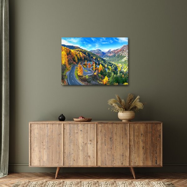 Obraz - Malojský průsmyk (70x50 cm)