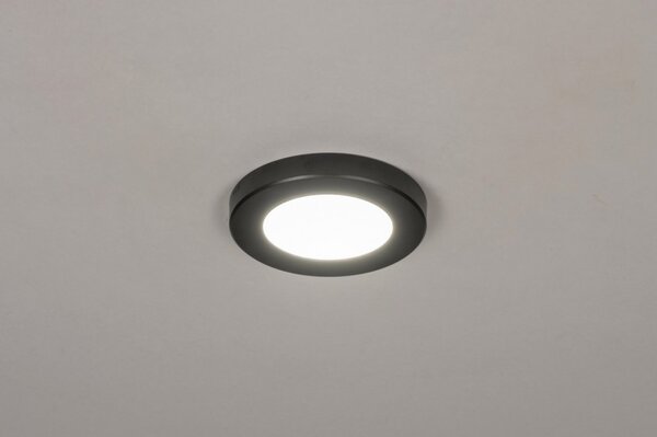 Stropní LED svítidlo Tempo Black 12 (LMD)