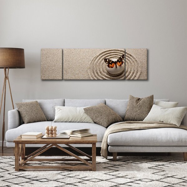 Obraz - Zenová zahrada (170x50 cm)