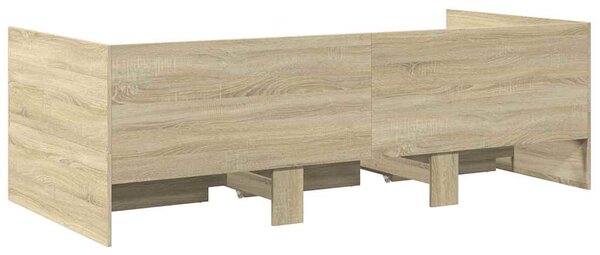 Válenda se zásuvkami bez matrace dub sonoma 75 x 190 cm 3280834