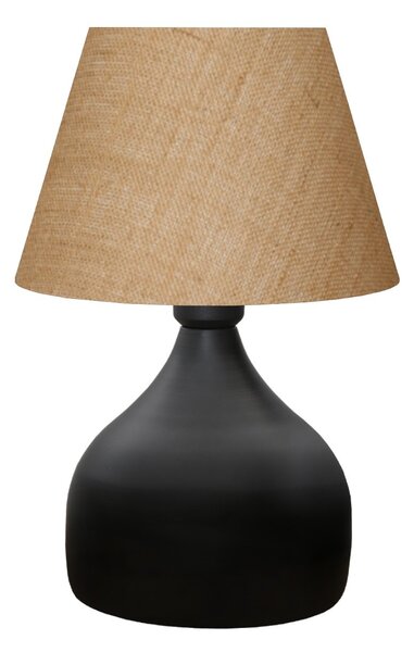 Opviq Stolní lampa Dara krémová/černá