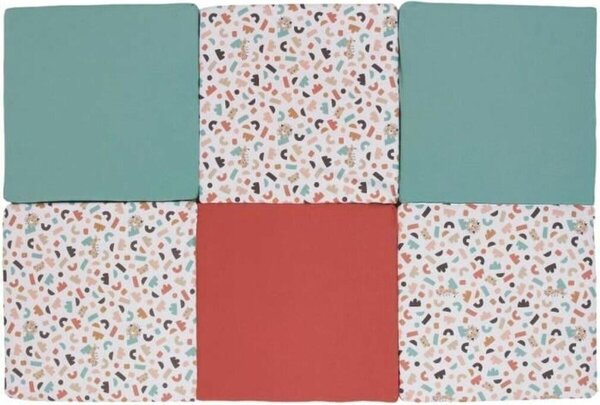 TINÉO -- Deka na plazení - Velká podloka na plazení pro dti - multifunkní podloka 5 v 1 - 120 x 180 cm - 120 x 180 cm