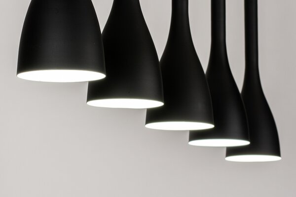 Závěsné svítidlo nad jídelní stůl Sofa Industry Black 4 (LMD)