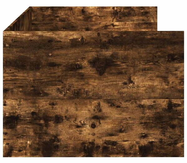 Válenda se zásuvkami bez matrace kouřový dub 75 x 190 cm 3280836