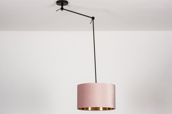 Závěsné svítidlo do dětského pokoje Riteliotte Pink and Black (LMD)