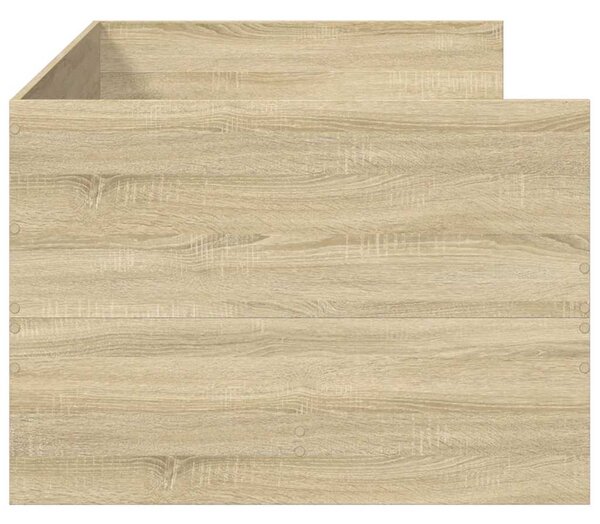 Válenda se zásuvkami bez matrace dub sonoma 75 x 190 cm 3280834