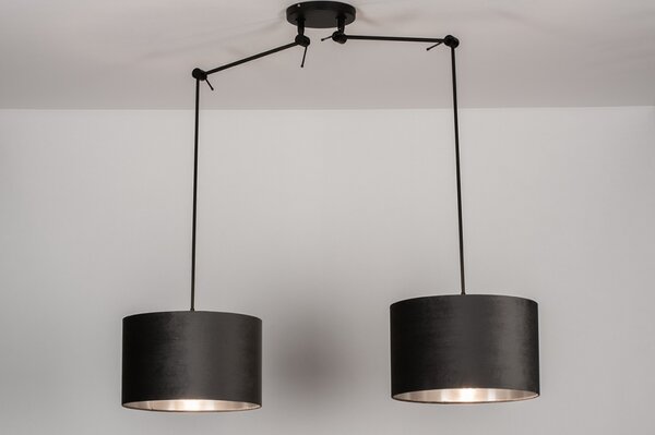 Závěsné svítidlo nad stůl Riteliotte Black Duo (LMD)