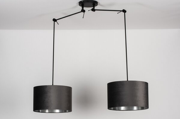 Závěsné svítidlo nad stůl Riteliotte Black Duo (LMD)