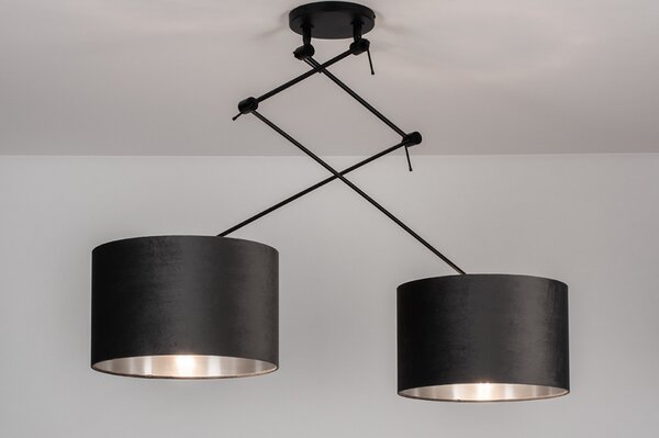Závěsné svítidlo nad stůl Riteliotte Black Duo (LMD)
