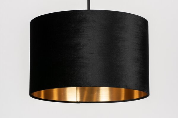 Závěsné svítidlo nad jídelní stůl černé Riteliotte Black and Gold Uno (LMD)
