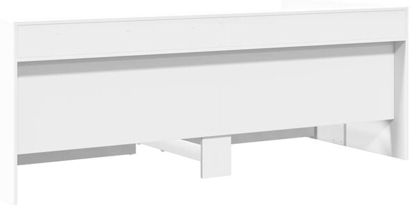 Válenda se zásuvkami bez matrace bílá 75 x 190 cm 3280860