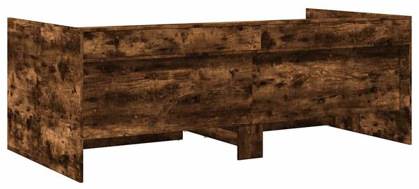 Válenda se zásuvkami bez matrace kouřový dub 100 x 200 cm 3280843