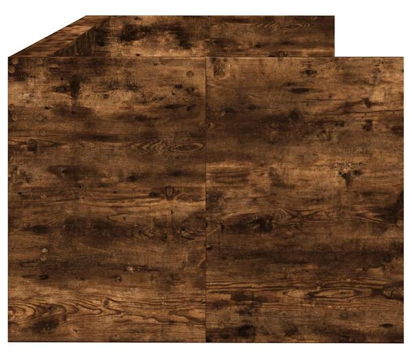 Válenda se zásuvkami bez matrace kouřový dub 100 x 200 cm 3280843