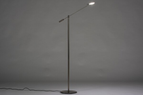 Stojací LED lampa se stmívačem Uno Ames (LMD)