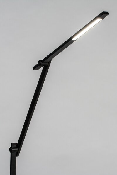 Stojací LED lampa se stmívačem Ariett Black (LMD)