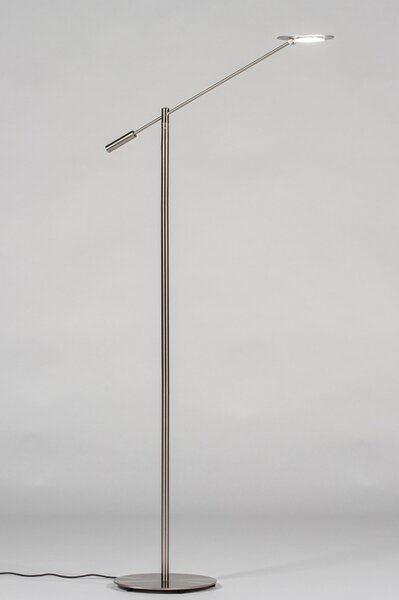Stojací LED lampa se stmívačem Uno Ames (LMD)
