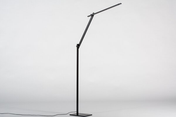 Stojací LED lampa se stmívačem Ariett Black (LMD)