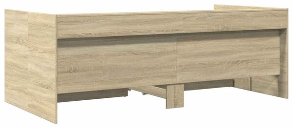 Válenda se zásuvkami bez matrace dub sonoma 90 x 190 cm 3280855