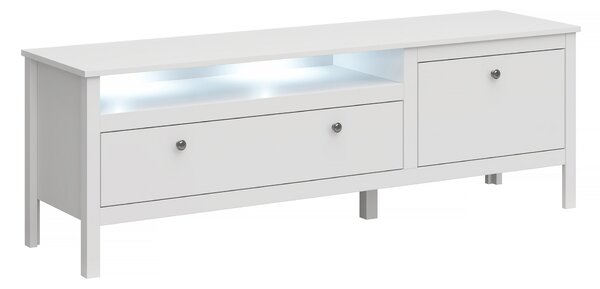 Tv stolek/skříňka Otis 1s1k/160 (bílá)