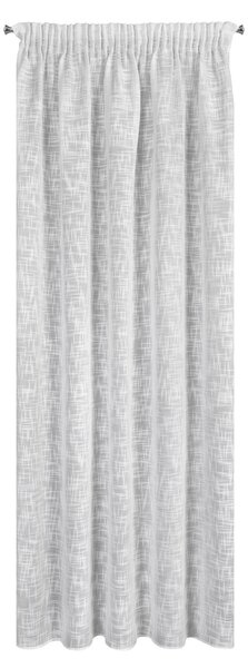 ZÁVĚS NA PÁSCE RUBI 140X270 CM BÍLÁ