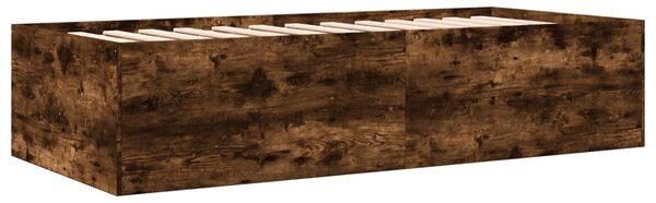 Válenda se zásuvkami bez matrace kouřový dub 75 x 190 cm 3280892