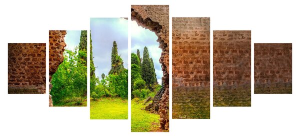 Obraz - Zahrada Eden (210x100 cm)