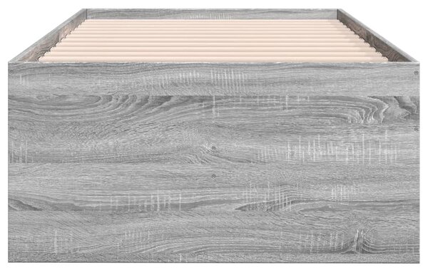 Válenda se zásuvkami bez matrace šedá sonoma 75 x 190 cm 3280893
