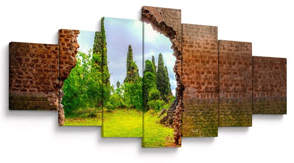 Obraz - Zahrada Eden (210x100 cm)